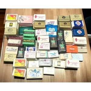 Travel Soap Mixed Lot of 125 Hotel Motel Bars Vintage Motel 6 Cashmere Bouquet